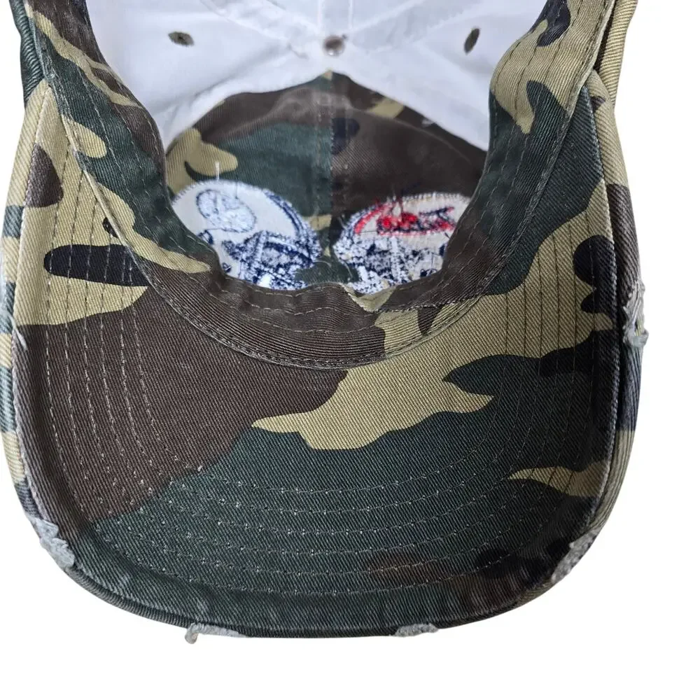 2011 Bell Helicopter Armed Forces Bowl BYU Cougars Tulsa Hurricanes Camo Hat Cap